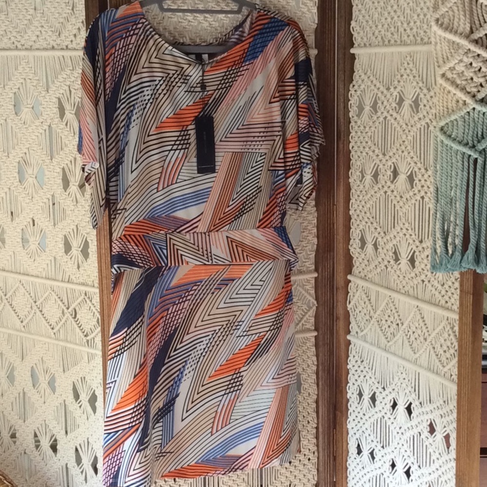 BCBG Geometric Dress